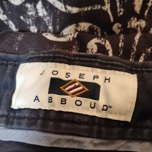 Joseph Abboud Men's Gray Chinos - Picture 2 of 9